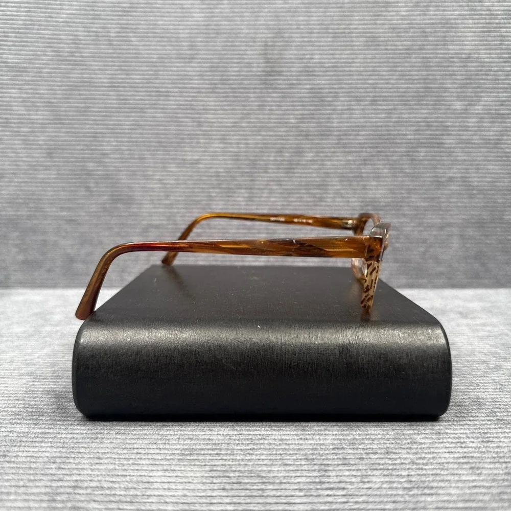OGI Evolution Eyeglasses 9077/1555 Tortoise Shell Brown Amber Japan 52-16-140